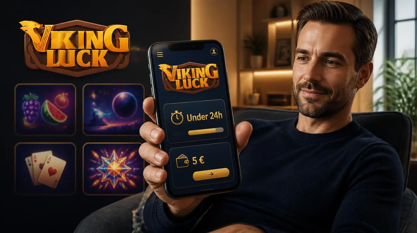 Casino-App mit schneller Auszahlung unter 24 Stunden, 5-Euro-Einzahlung und vielfältiger Spielauswahl